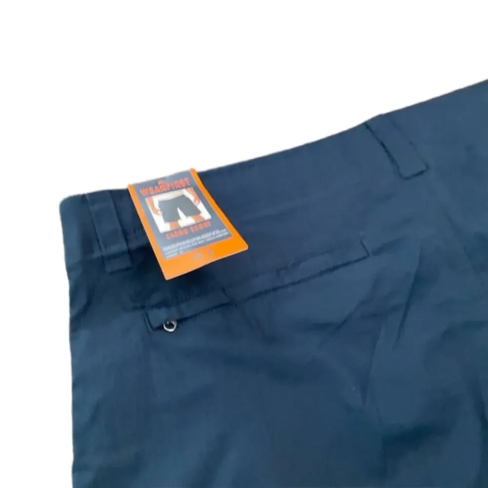 WearFirst Mens’ Cargo Shorts Blue Size 42 NWT